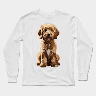 Goldendoodle Art Long Sleeve T-Shirt